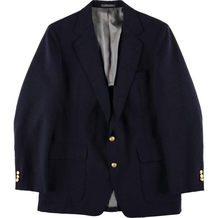 Holloway's Navy Blazer Tailored Jacket, Made in USA, Men's Size M unclear navy blue type Vintage Second Hand