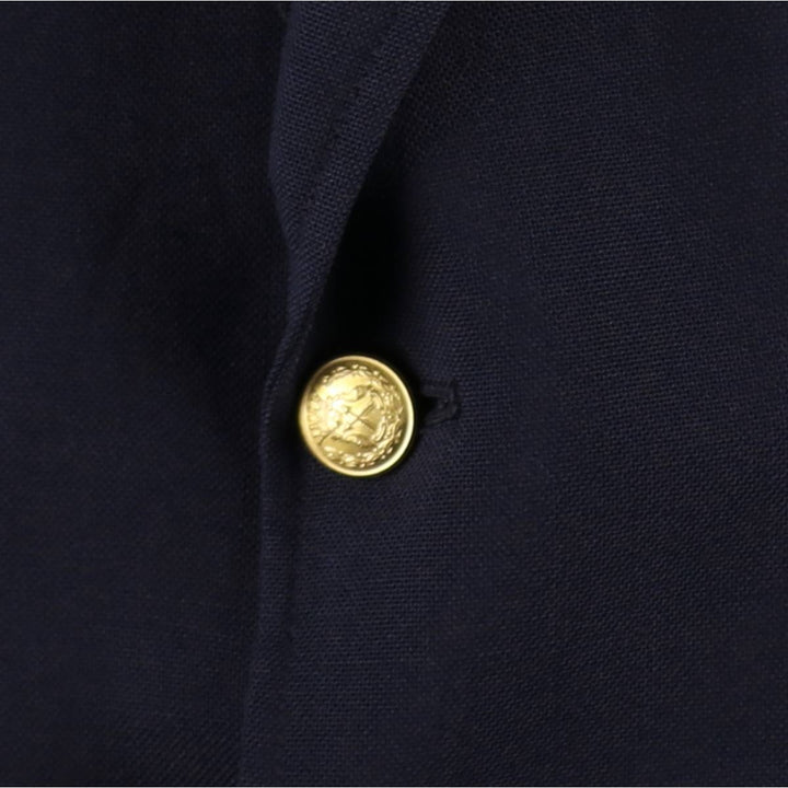 Holloway's Navy Blazer Tailored Jacket, Made in USA, Men's Size M unclear navy blue type Vintage Second Hand