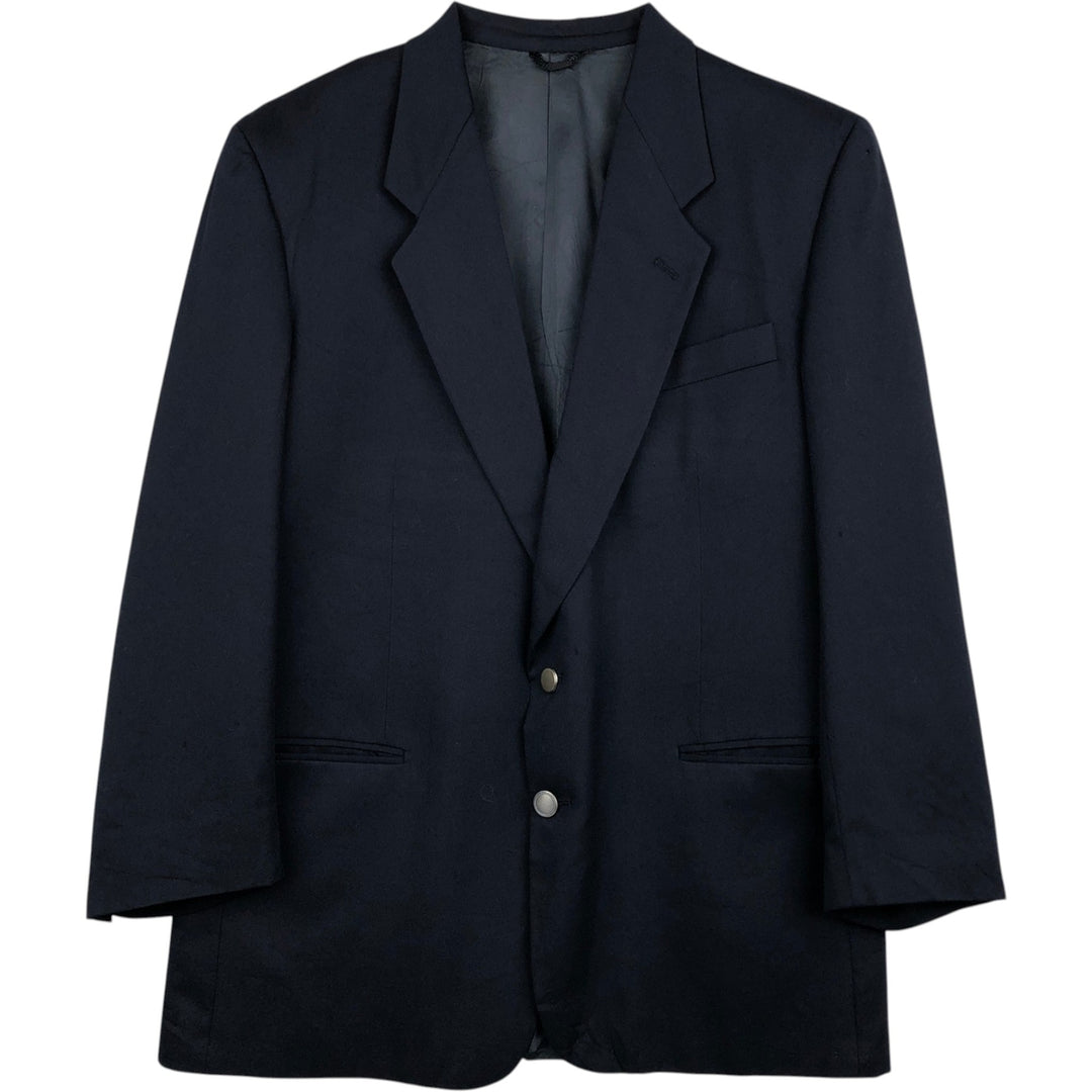 Tallia Parsow's wool tailored jacket, made in the USA, men's size L. wool navy blue type Vintage Second Hand