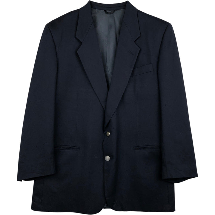 Tallia Parsow's wool tailored jacket, made in the USA, men's size L. wool navy blue type Vintage Second Hand