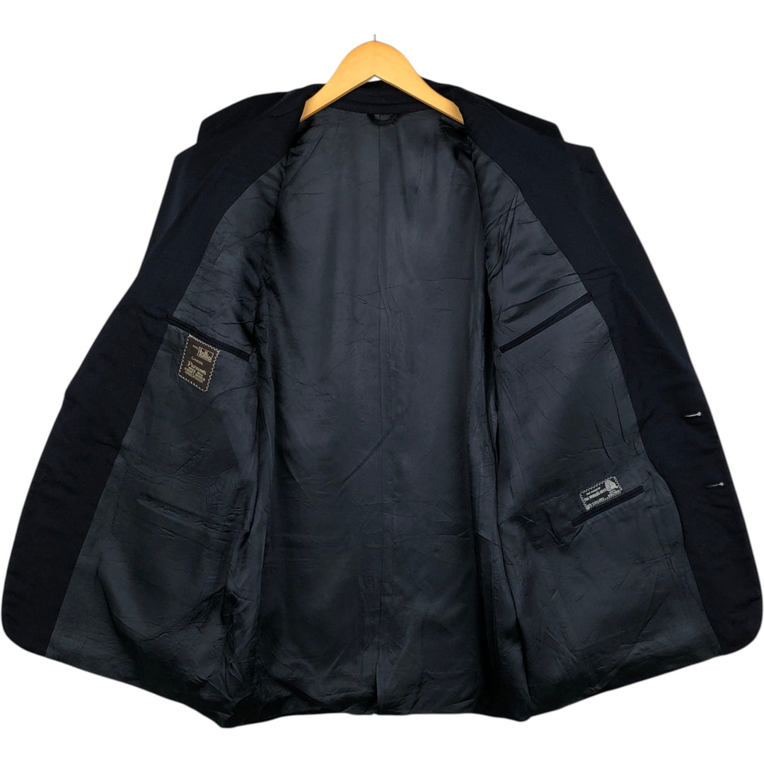 Tallia Parsow's wool tailored jacket, made in the USA, men's size L. wool navy blue type Vintage Second Hand
