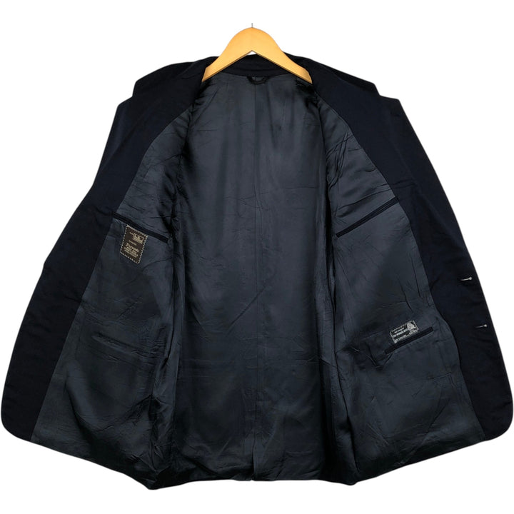 Tallia Parsow's wool tailored jacket, made in the USA, men's size L. wool navy blue type Vintage Second Hand