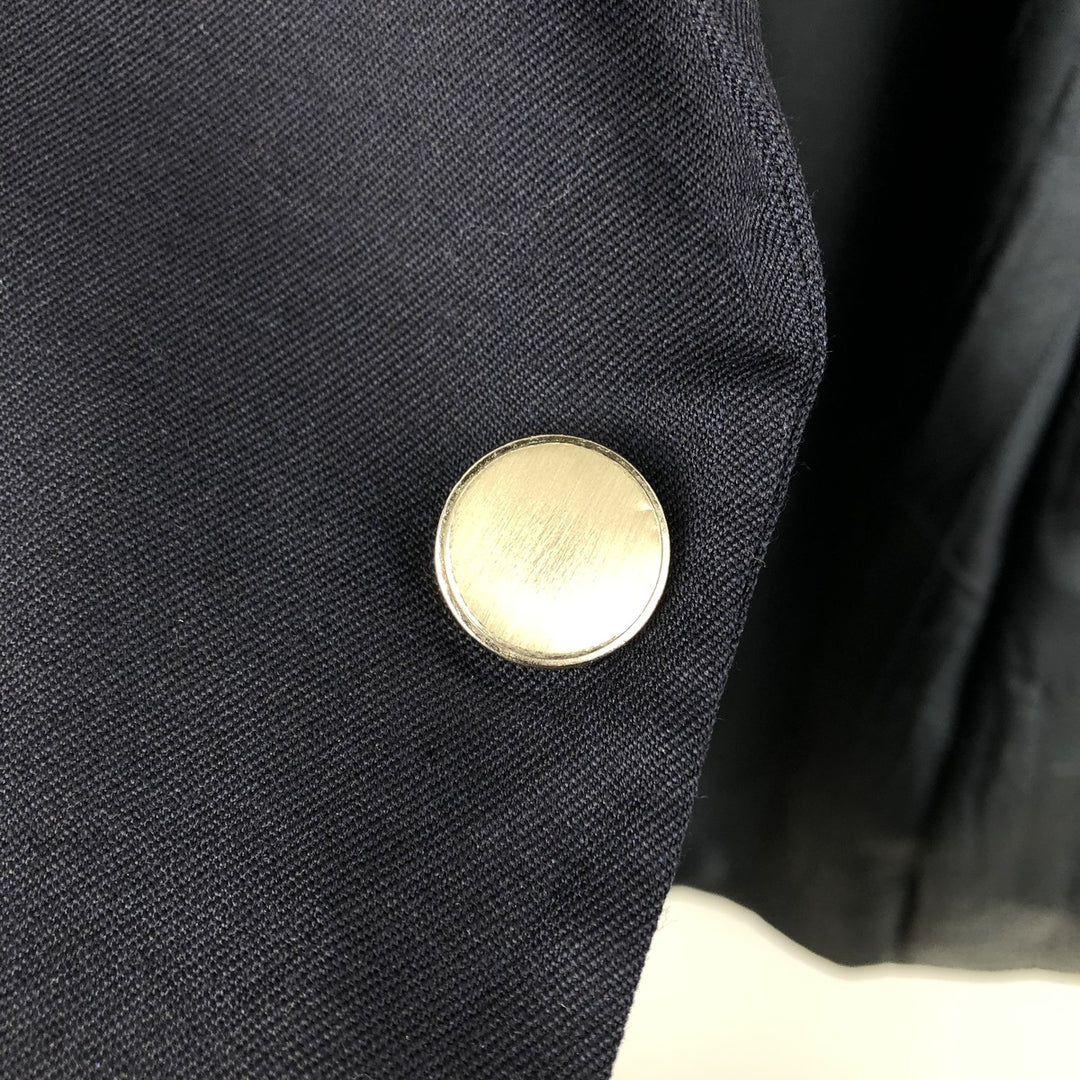 Tallia Parsow's wool tailored jacket, made in the USA, men's size L. wool navy blue type Vintage Second Hand