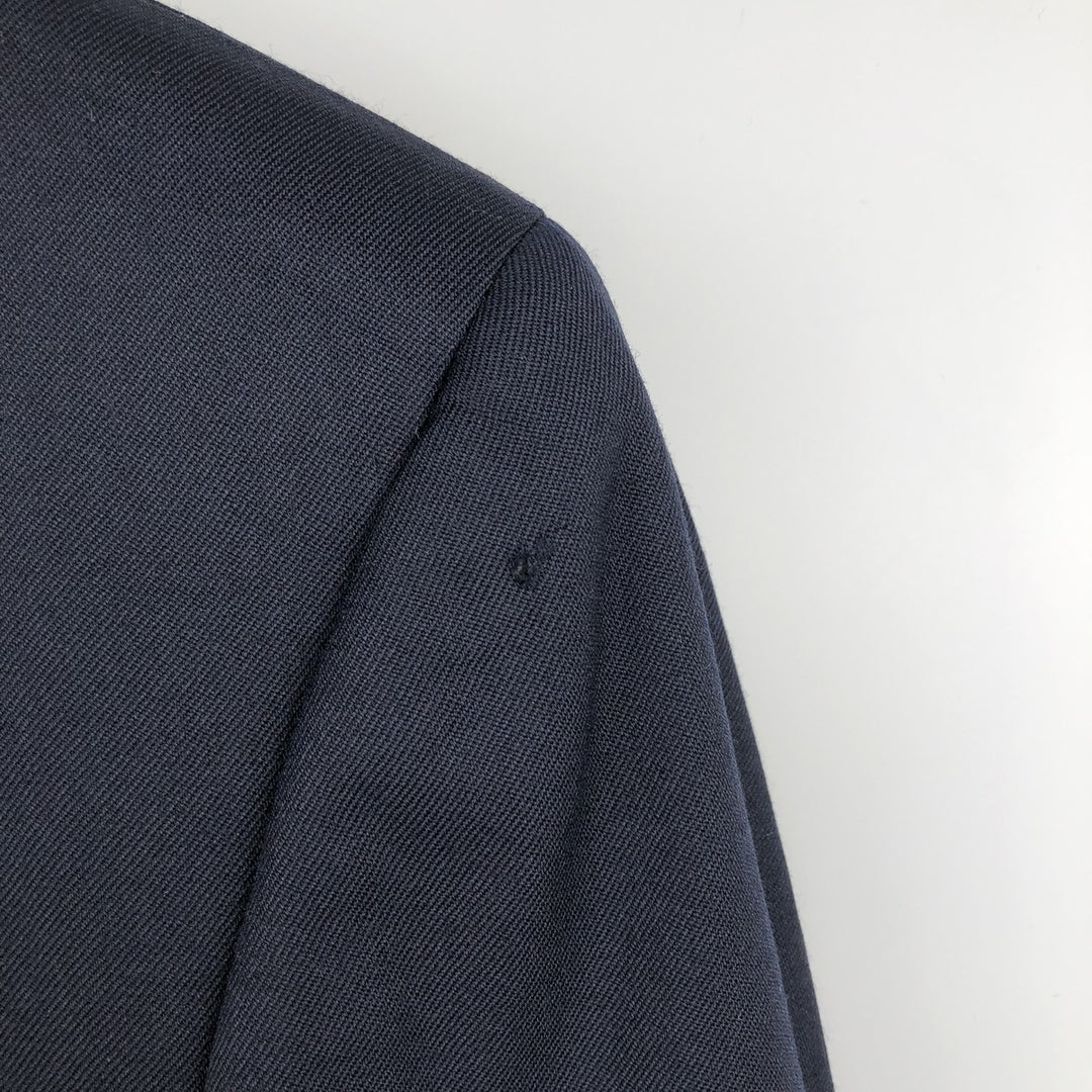 Tallia Parsow's wool tailored jacket, made in the USA, men's size L. wool navy blue type Vintage Second Hand