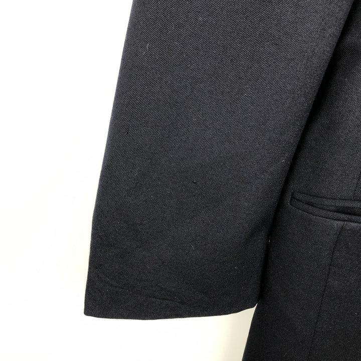 Tallia Parsow's wool tailored jacket, made in the USA, men's size L. wool navy blue type Vintage Second Hand