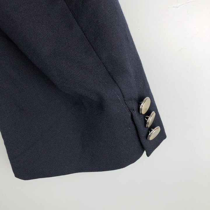 Tallia Parsow's wool tailored jacket, made in the USA, men's size L. wool navy blue type Vintage Second Hand