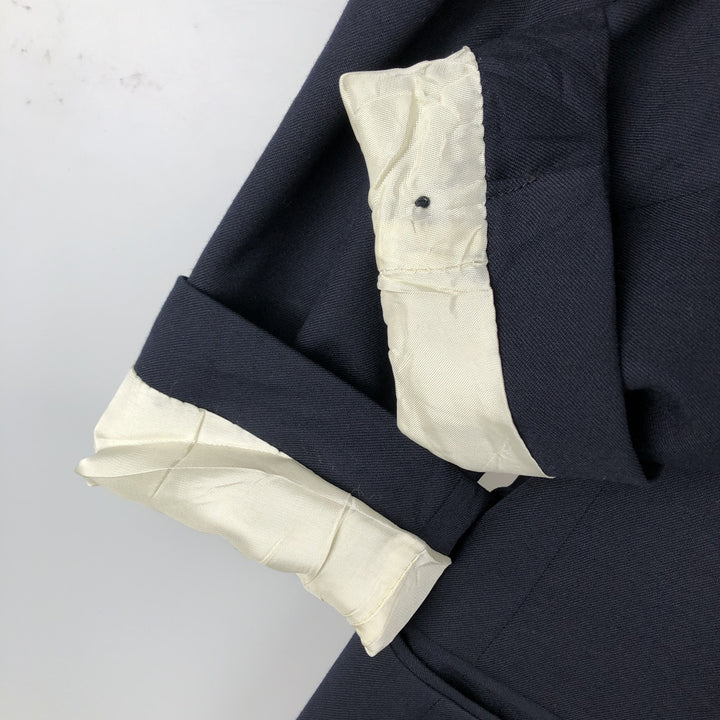 Tallia Parsow's wool tailored jacket, made in the USA, men's size L. wool navy blue type Vintage Second Hand