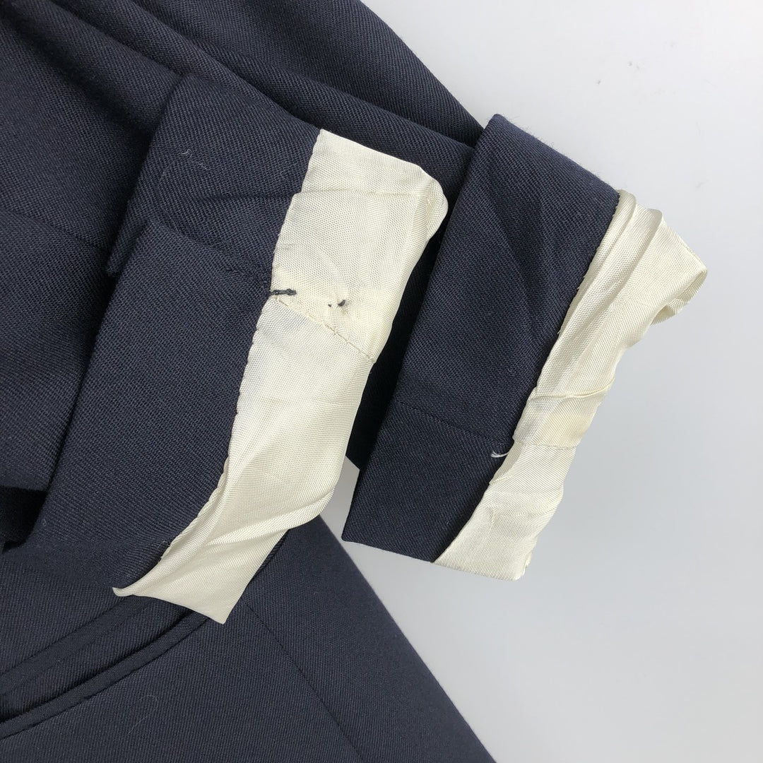 Tallia Parsow's wool tailored jacket, made in the USA, men's size L. wool navy blue type Vintage Second Hand