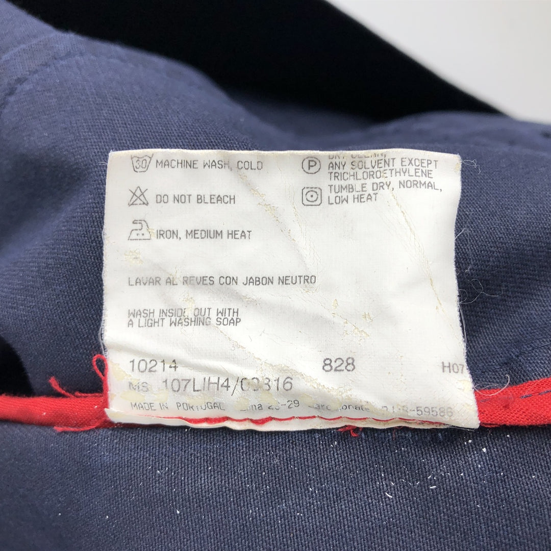 Burberry's Thomas Burberry Cotton Tailored Jacket, Men's Size M (approx.) cotton navy blue type Vintage Second Hand