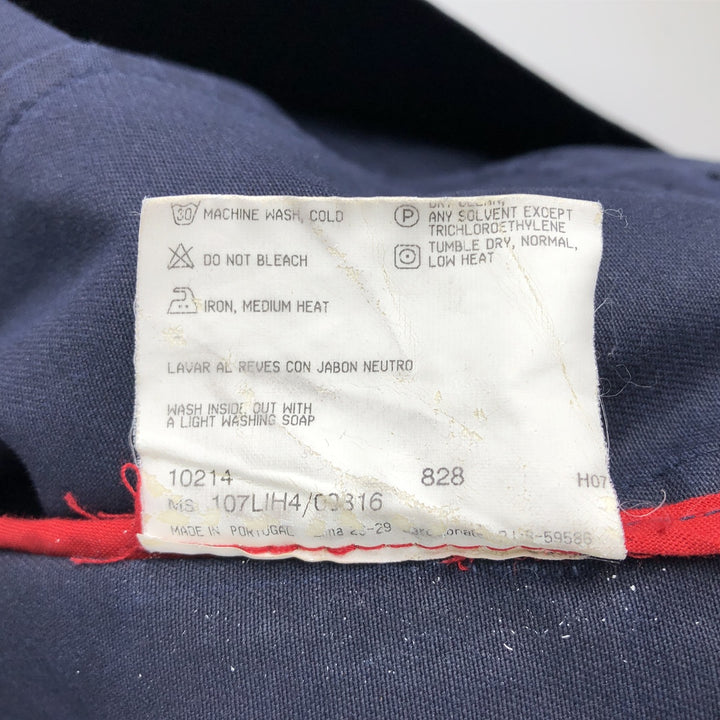 Burberry's Thomas Burberry Cotton Tailored Jacket, Men's Size M (approx.) cotton navy blue type Vintage Second Hand