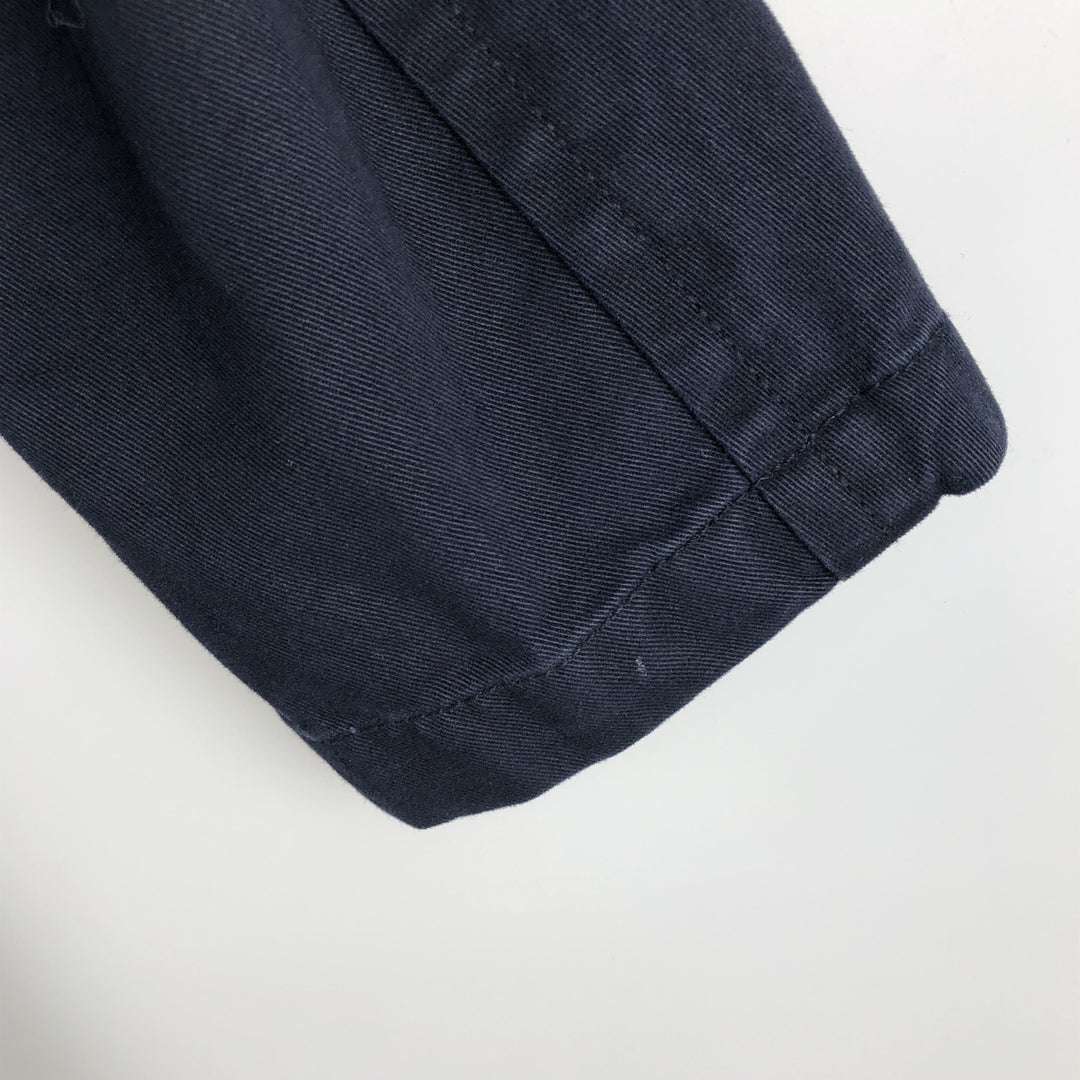 Burberry's Thomas Burberry Cotton Tailored Jacket, Men's Size M (approx.) cotton navy blue type Vintage Second Hand