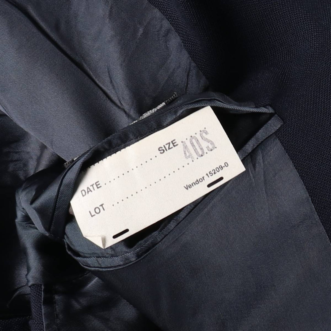 Stafford Navy Blazer, Tailored Jacket, Made in USA, Men's Size M unclear navy blue type Vintage Second Hand