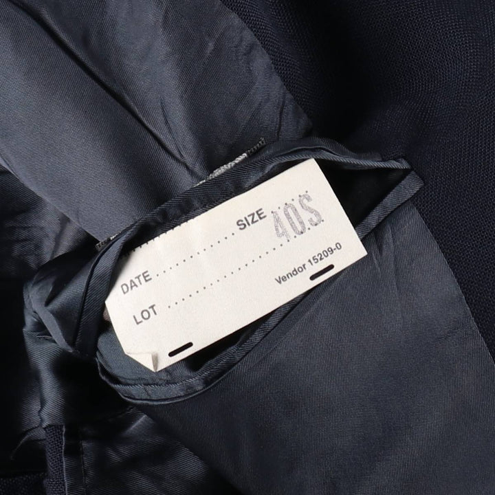 Stafford Navy Blazer, Tailored Jacket, Made in USA, Men's Size M unclear navy blue type Vintage Second Hand