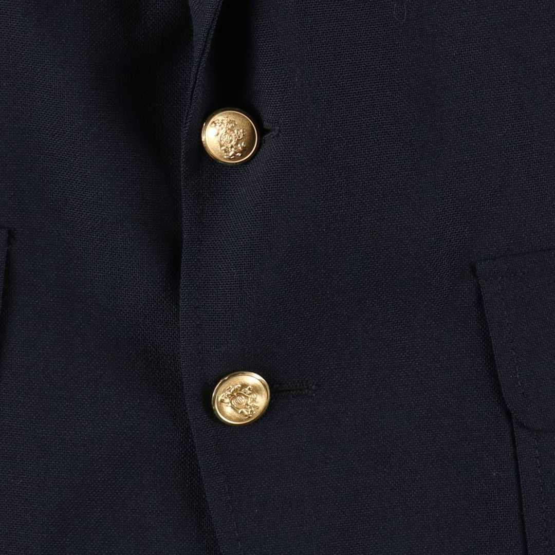 Stafford Navy Blazer, Tailored Jacket, Made in USA, Men's Size M unclear navy blue type Vintage Second Hand