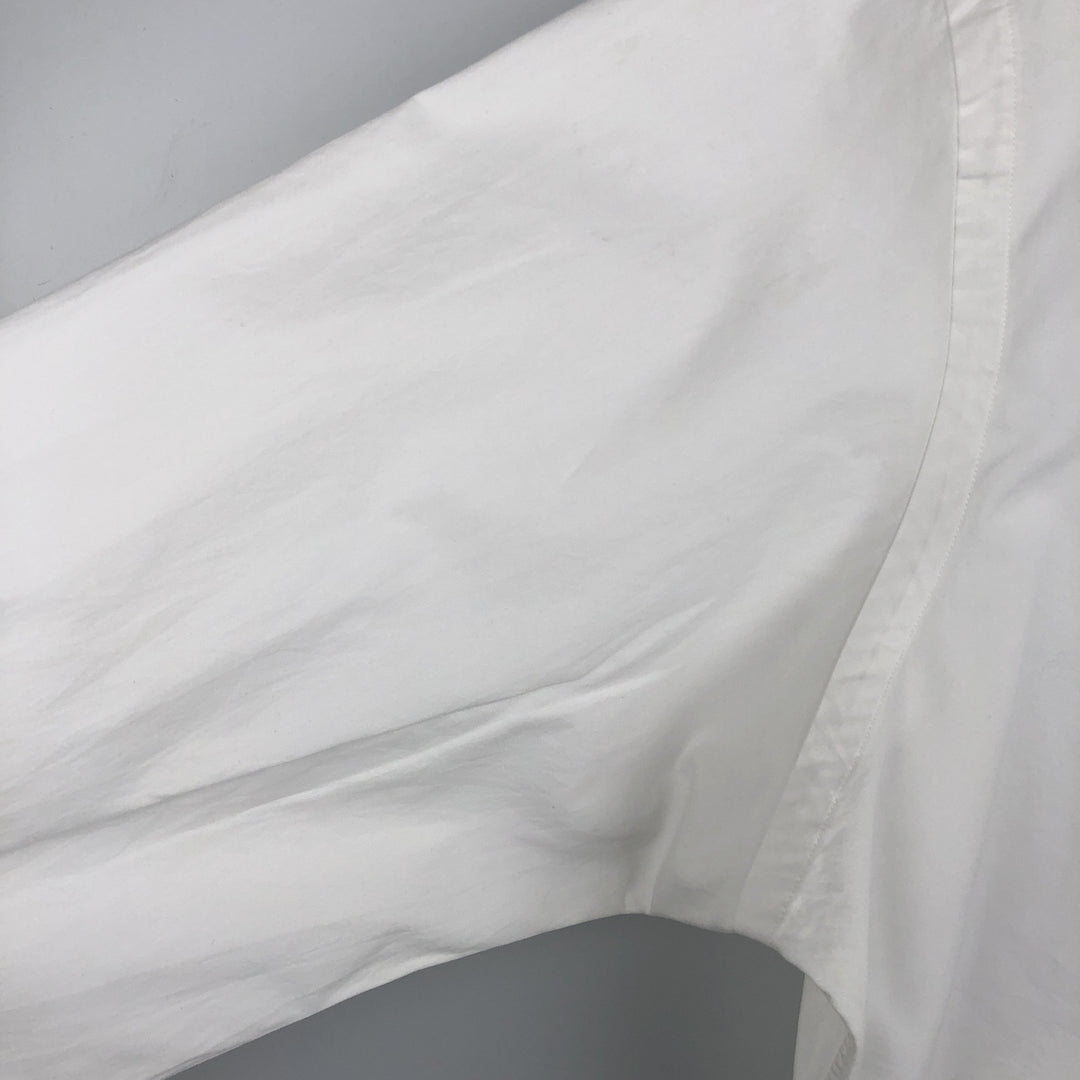 Ralph Lauren Custom Fit Long Sleeve Button Down Shirt Men's XXL cotton white type Vintage Second Hand
