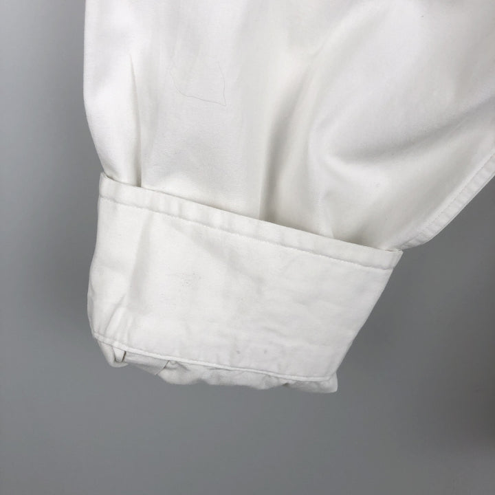 Ralph Lauren Custom Fit Long Sleeve Button Down Shirt Men's XXL cotton white type Vintage Second Hand
