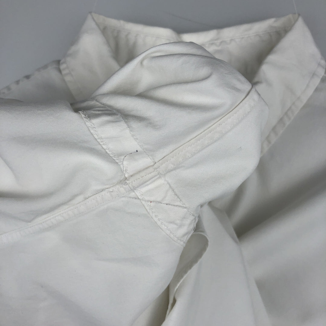 Ralph Lauren Custom Fit Long Sleeve Button Down Shirt Men's XXL cotton white type Vintage Second Hand