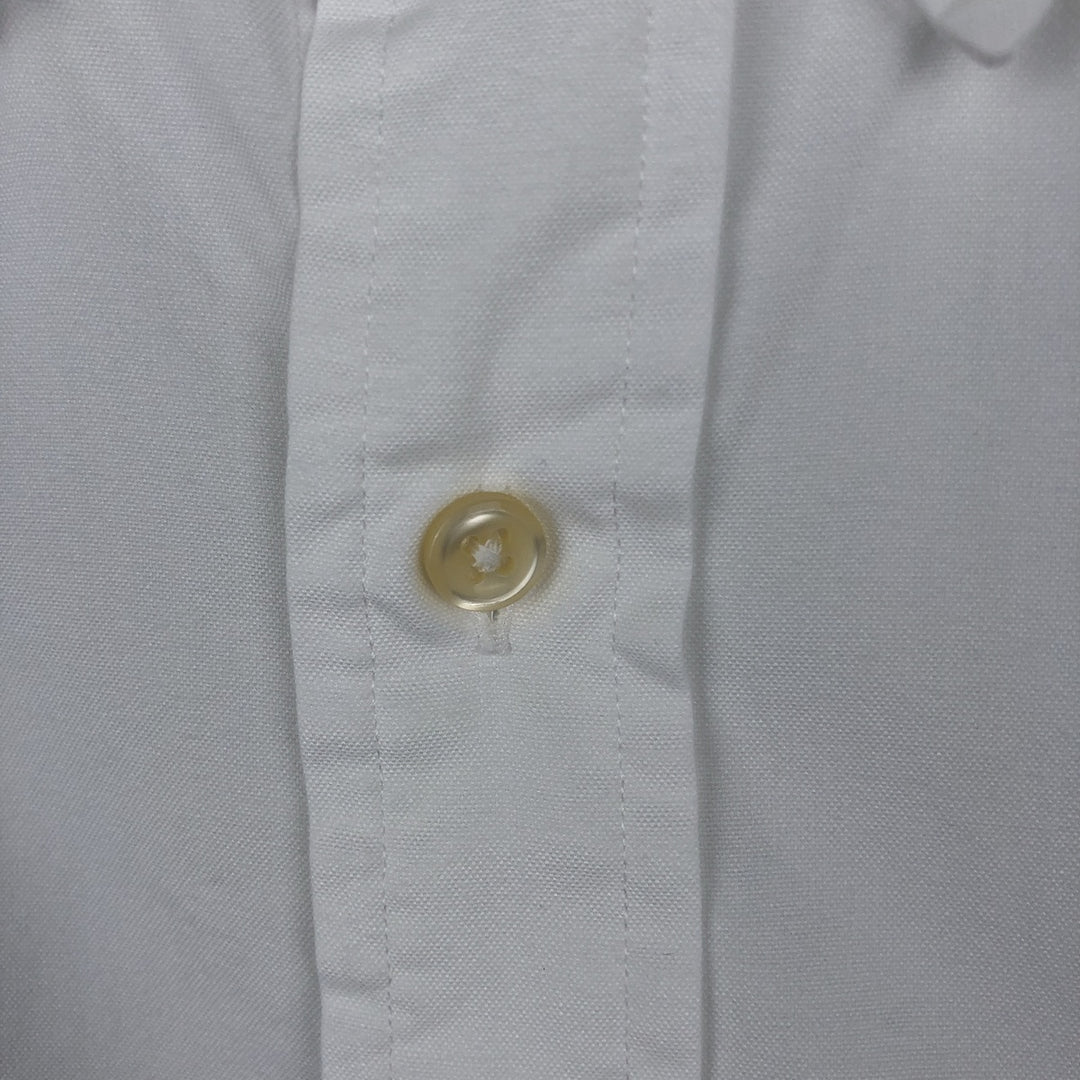 Ralph Lauren Classic Fit Long Sleeve Button Down Shirt, Men's Size L cotton white type Vintage Second Hand