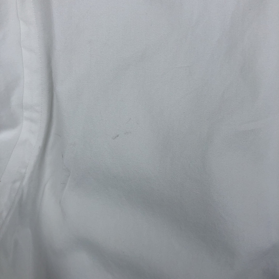 Ralph Lauren Classic Fit Long Sleeve Button Down Shirt, Men's Size L cotton white type Vintage Second Hand