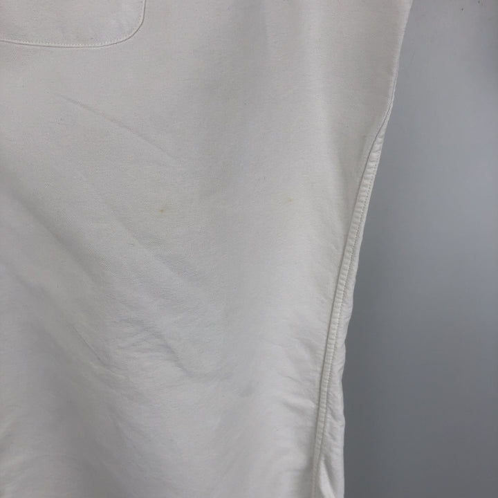 Ralph Lauren Classic Fit Long Sleeve Button Down Shirt Men's M cotton white type Vintage Second Hand