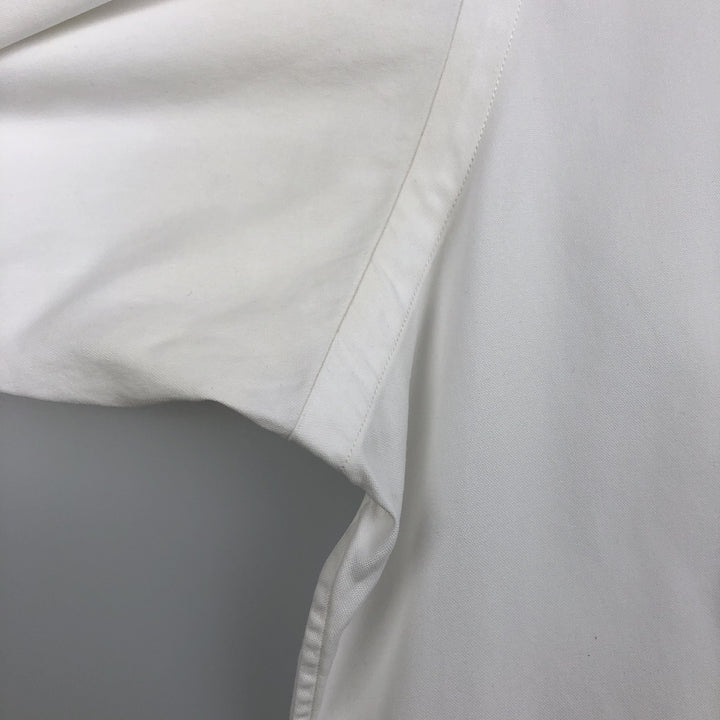 Ralph Lauren YARMOUTH long sleeve button down shirt, men's XL size cotton white type Vintage Second Hand
