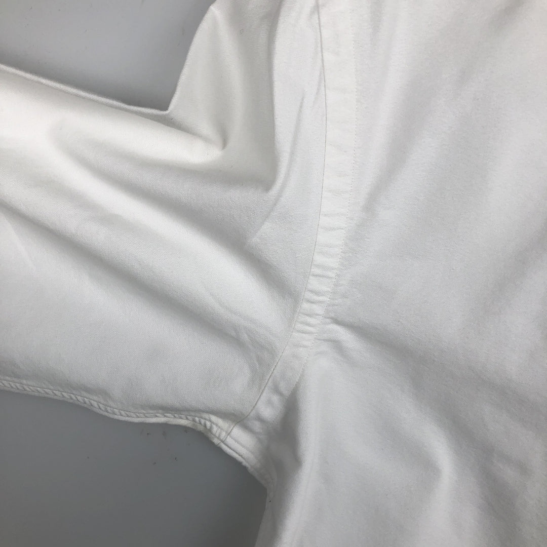 Ralph Lauren Classic Fit Long Sleeve Button Down Shirt, Men's Size L cotton white type Vintage Second Hand