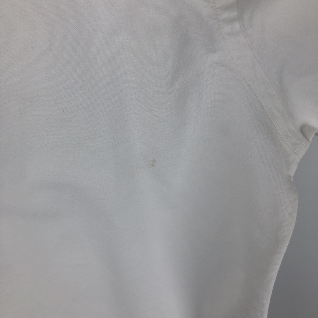 Ralph Lauren YARMOUTH long sleeve button down shirt, men's size L cotton white type Vintage Second Hand
