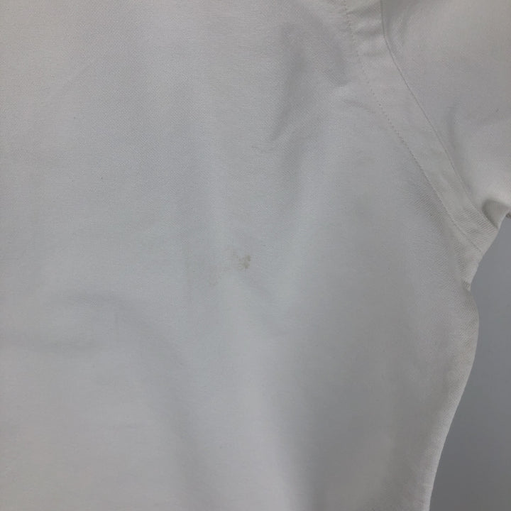 Ralph Lauren YARMOUTH long sleeve button down shirt, men's size L cotton white type Vintage Second Hand