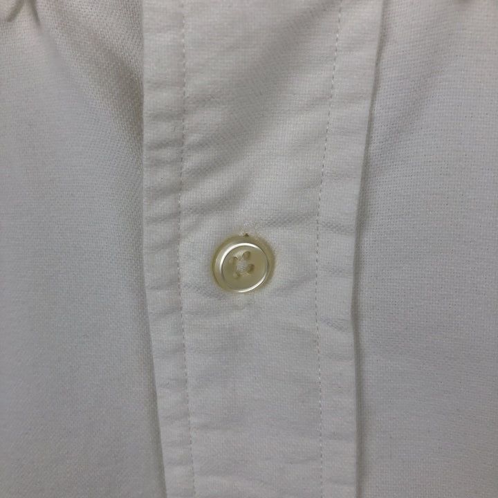 Ralph Lauren Custom Fit Long Sleeve Button Down Shirt Men's XXL cotton white type Vintage Second Hand
