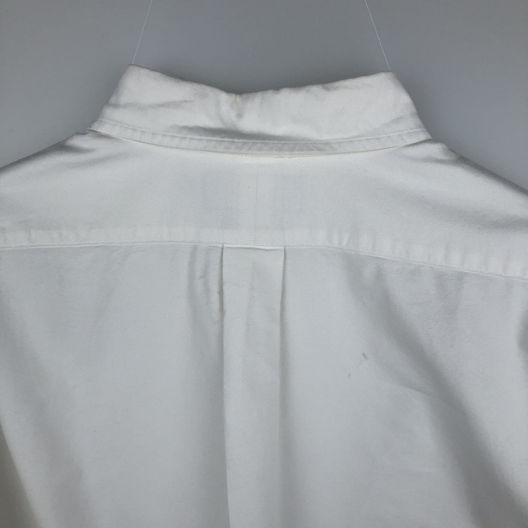 Ralph Lauren Custom Fit Long Sleeve Button Down Shirt Men's XXL cotton white type Vintage Second Hand