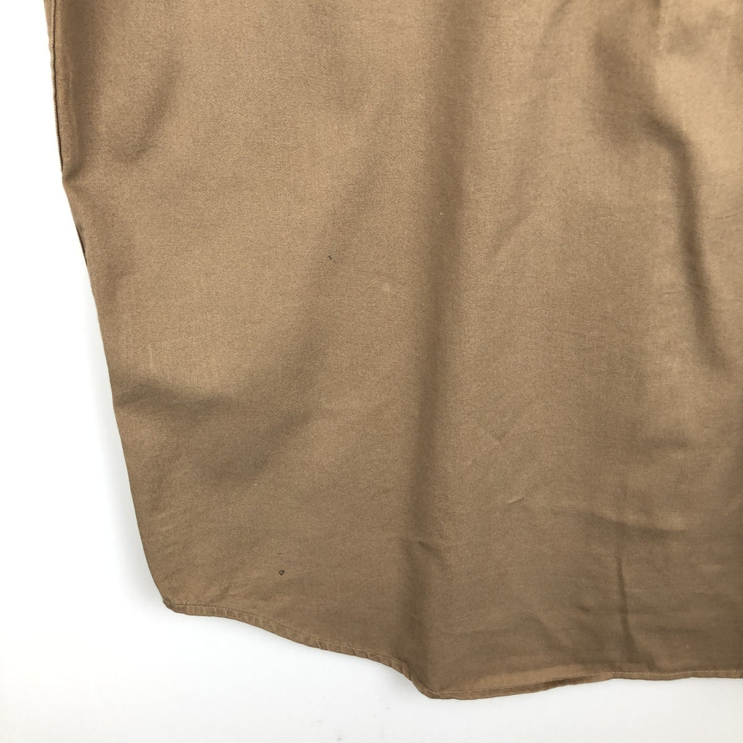 Ralph Lauren BLAKE long sleeve button down shirt, men's XL size cotton brown type Vintage Second Hand