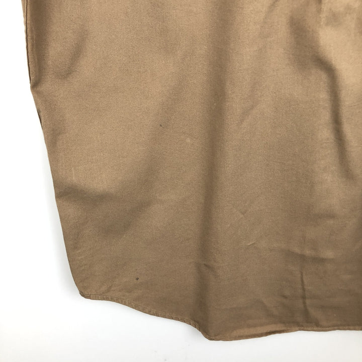 Ralph Lauren BLAKE long sleeve button down shirt, men's XL size cotton brown type Vintage Second Hand
