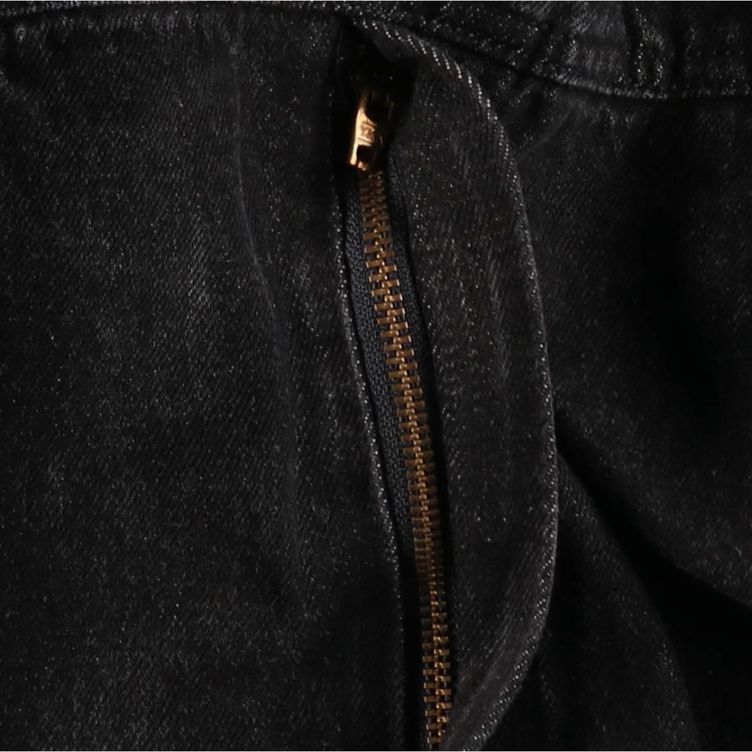 Osh Kosh pre-dyed black denim overalls, men's size W34 (approx.) cotton black type Vintage Second Hand