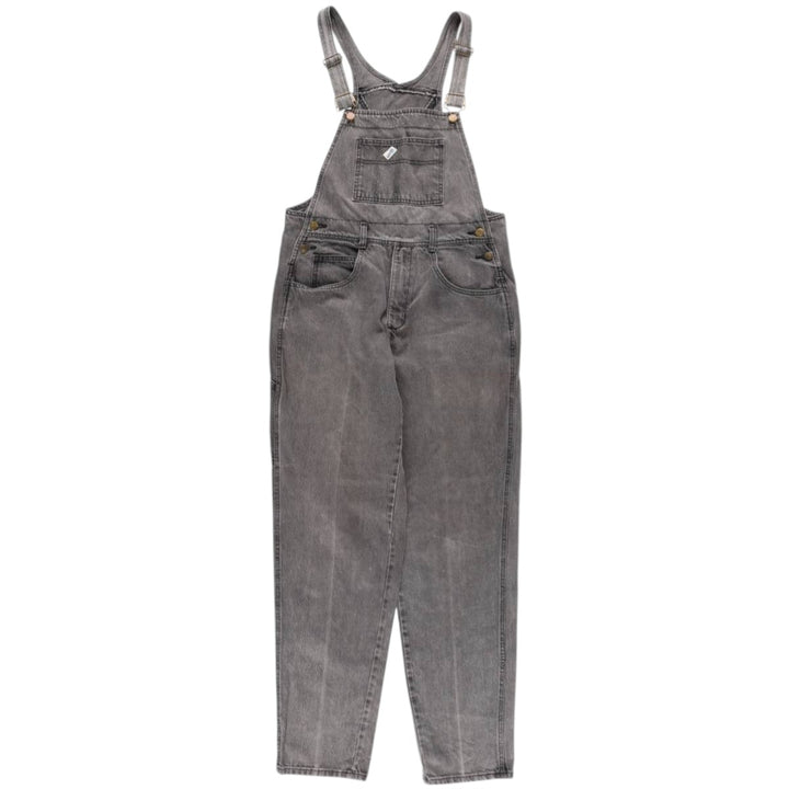 90'S Guess by Georges Marciano denim overalls, made in the USA, men's size W30 equivalent, vintage. cotton black type Vintage Second Hand