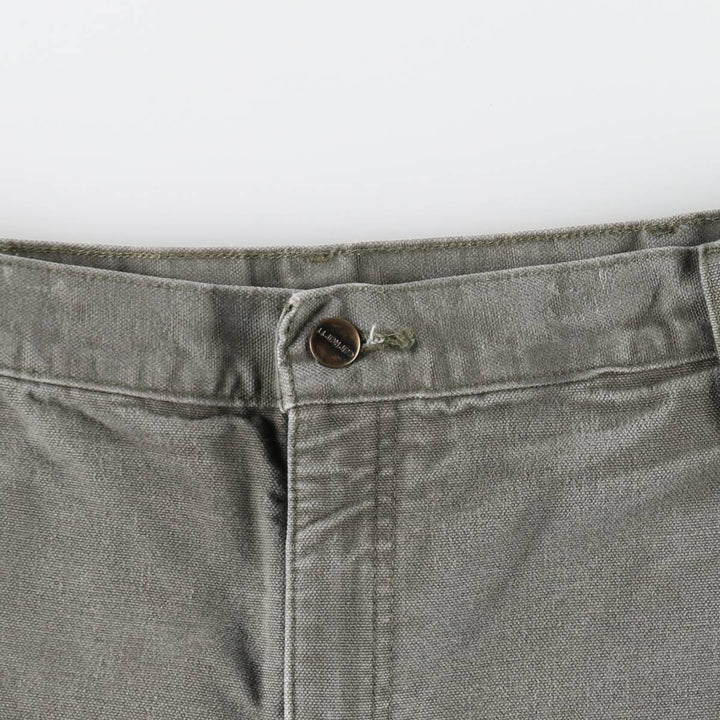 Carhartt Duck Painter Pants, Men's, W37 equivalent cotton Khaki type Vintage Second Hand