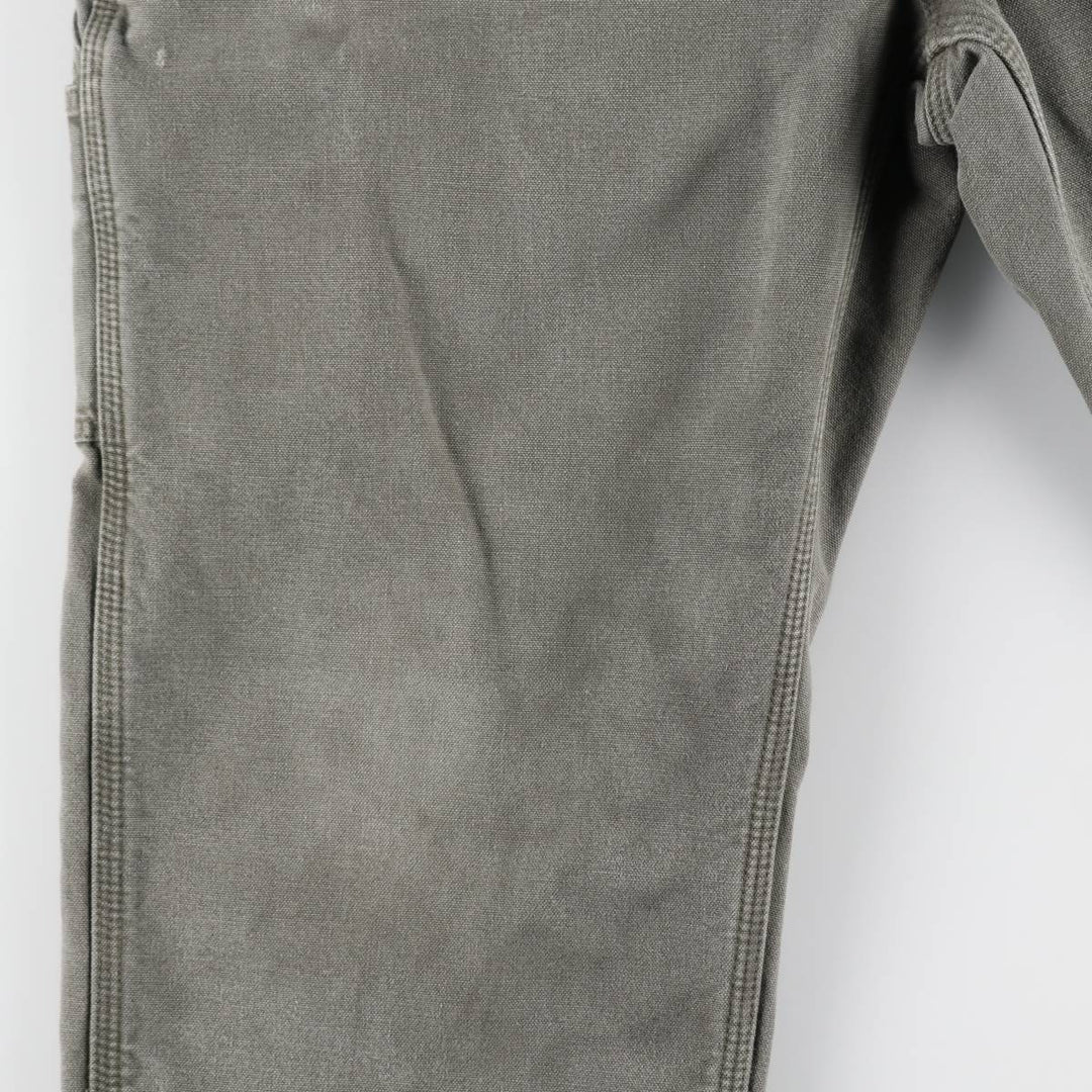 Carhartt Duck Painter Pants, Men's, W37 equivalent cotton Khaki type Vintage Second Hand