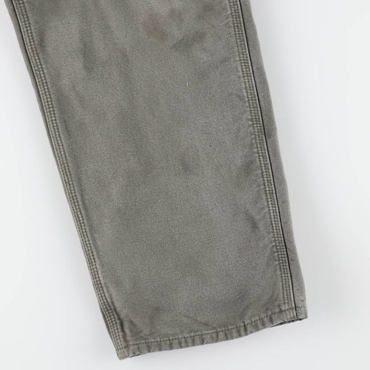 Carhartt Duck Painter Pants, Men's, W37 equivalent cotton Khaki type Vintage Second Hand