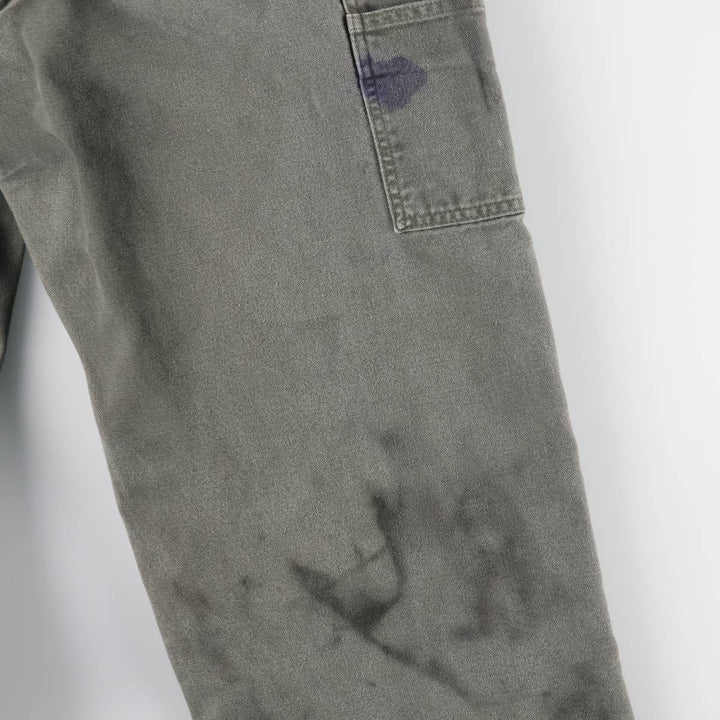 Carhartt Duck Painter Pants, Men's, W37 equivalent cotton Khaki type Vintage Second Hand