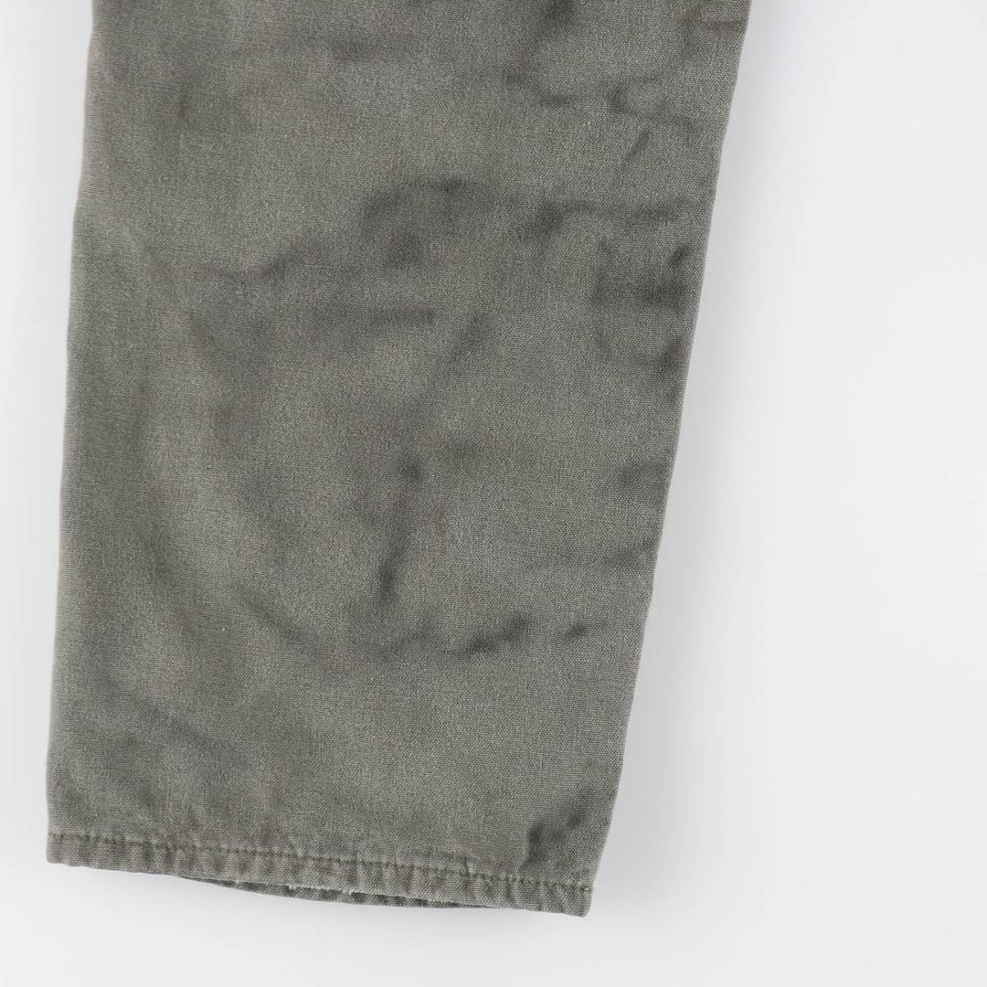 Carhartt Duck Painter Pants, Men's, W37 equivalent cotton Khaki type Vintage Second Hand