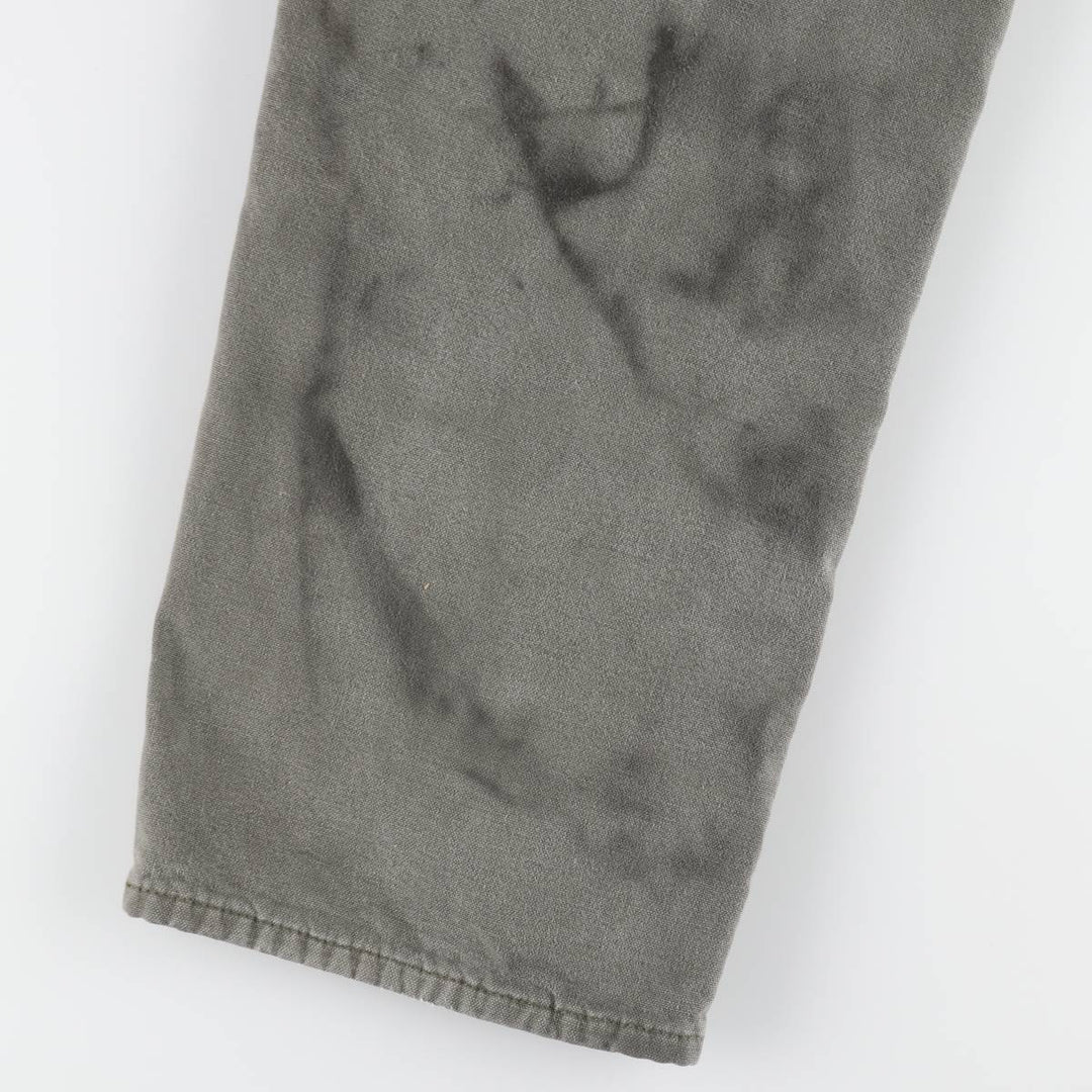Carhartt Duck Painter Pants, Men's, W37 equivalent cotton Khaki type Vintage Second Hand