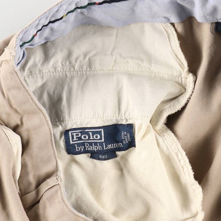 Ralph Lauren POLO by Ralph Lauren GI FIT Military Pants Chino Pants Men's W35 (approx.) cotton Beige type Vintage Second Hand