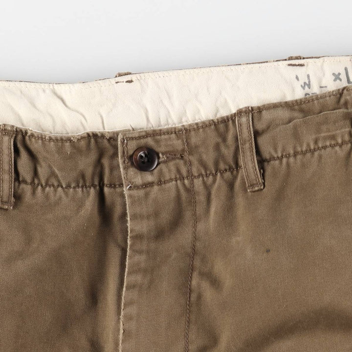 Ralph Lauren POLO by Ralph Lauren military chinos, men's size W37 (approx.) cotton brown type Vintage Second Hand