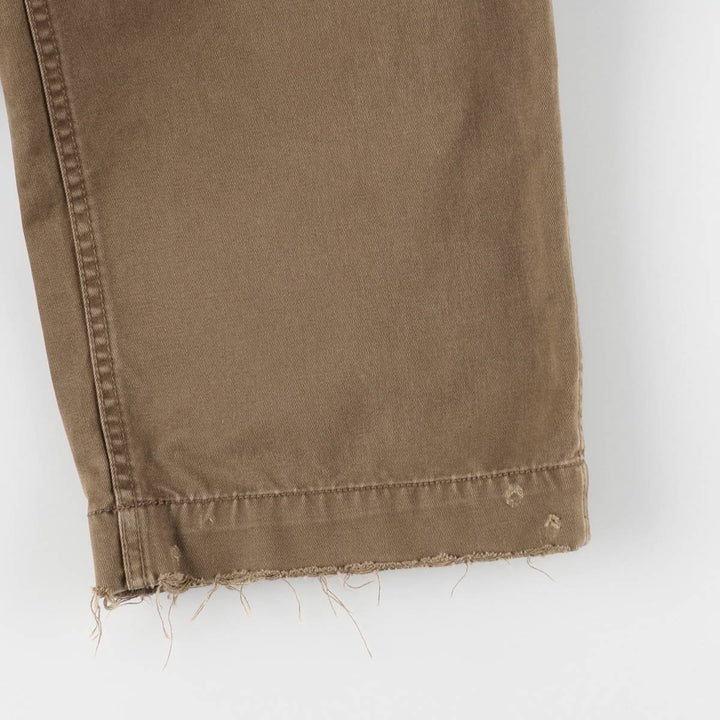 Ralph Lauren POLO by Ralph Lauren military chinos, men's size W37 (approx.) cotton brown type Vintage Second Hand