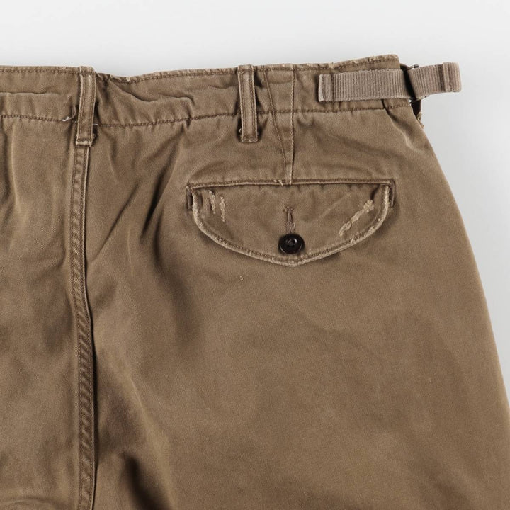 Ralph Lauren POLO by Ralph Lauren military chinos, men's size W37 (approx.) cotton brown type Vintage Second Hand