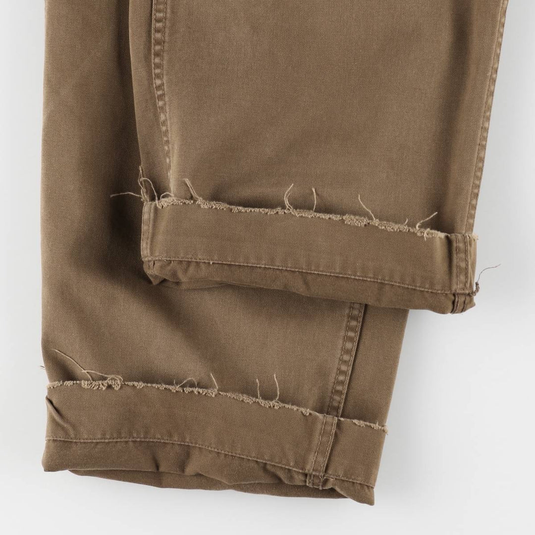 Ralph Lauren POLO by Ralph Lauren military chinos, men's size W37 (approx.) cotton brown type Vintage Second Hand