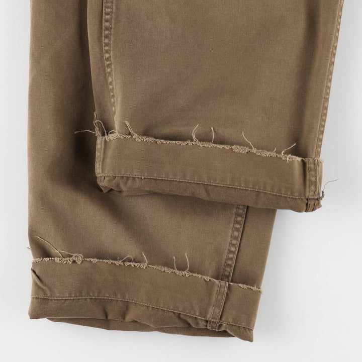 Ralph Lauren POLO by Ralph Lauren military chinos, men's size W37 (approx.) cotton brown type Vintage Second Hand