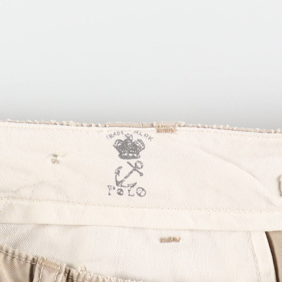 Ralph Lauren POLO by Ralph Lauren RL-1967 Military Chino Pants, Men's W35 (approx.) unclear Beige type Vintage Second Hand