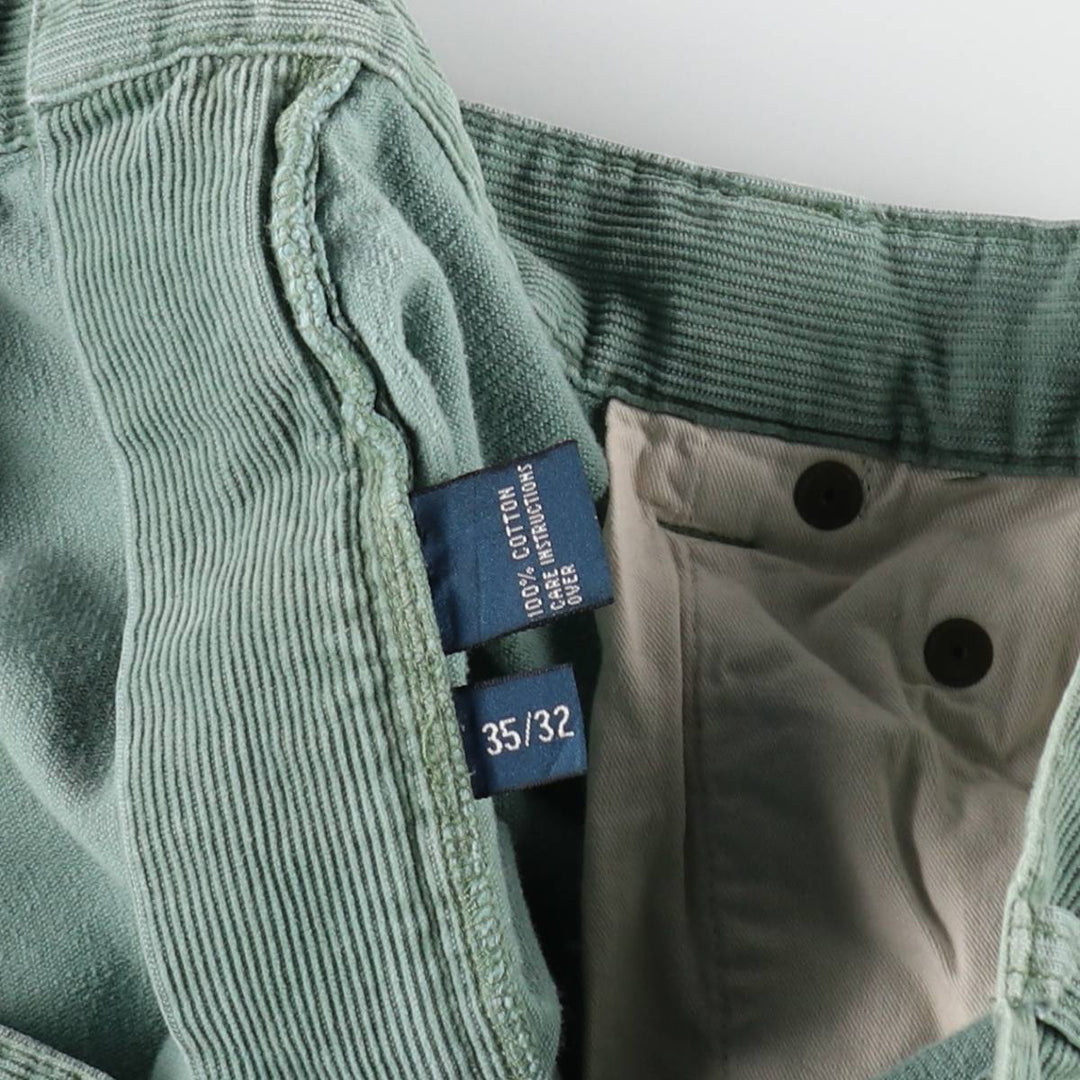 Ralph Lauren POLO by Ralph Lauren Rare Color Corduroy Pants Men's W36 (approx.) cotton Mint green Vintage Second Hand