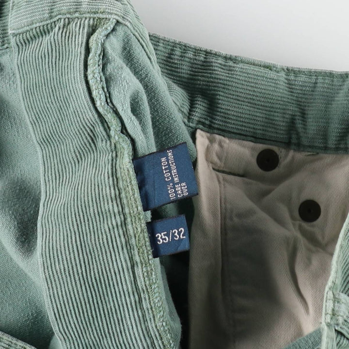 Ralph Lauren POLO by Ralph Lauren Rare Color Corduroy Pants Men's W36 (approx.) cotton Mint green Vintage Second Hand