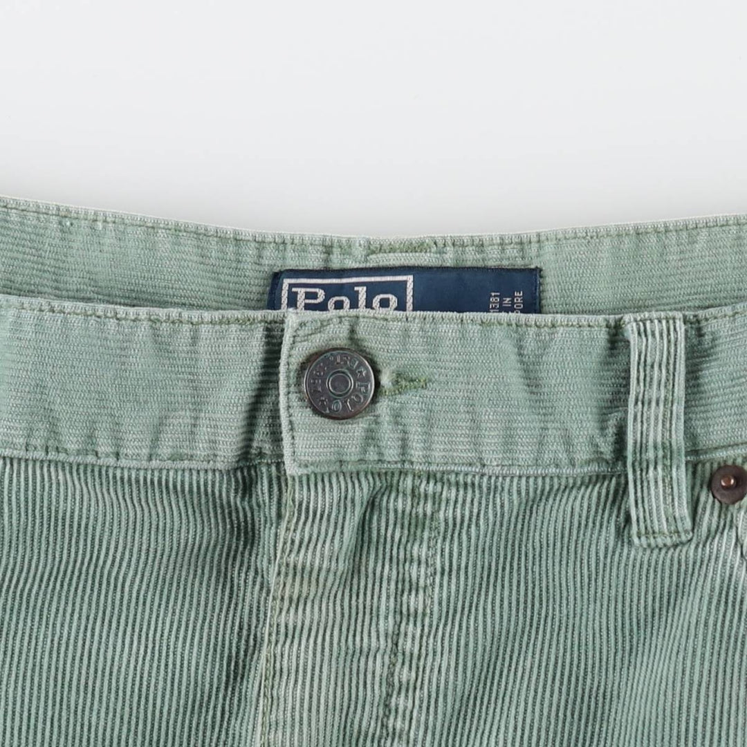 Ralph Lauren POLO by Ralph Lauren Rare Color Corduroy Pants Men's W36 (approx.) cotton Mint green Vintage Second Hand